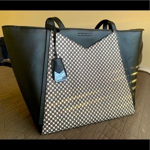 Michael Kors Large Tote Bag 👜🕶🤍🖤